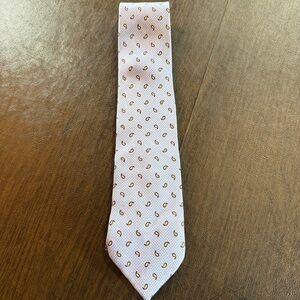 Chaps Classic Light Blue Paisley Silk Tie - Men's Accessory